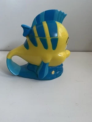 Disney Flounder Fish The Little Mermaid Sovenier  Disney On Ice Flip Lid Cup - Image 1 of 4