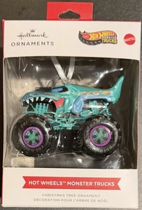 2025 Hallmark Ornaments Hot Wheels Monster Trucks Mega-Wrex Mattel - Bild 1 von 4