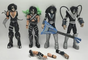 KISS Rock Band Action Figures & Accessories PARTS / REPAIR SET AS IS - Picture 1 of 1