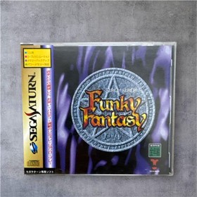 Sega Saturn Funky Fantasy with Obi Yoshimoto Kogyo SS Retro Game