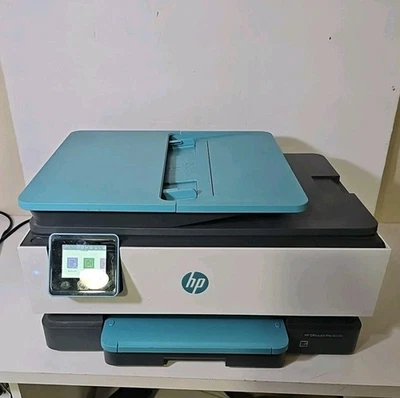 HP OfficeJet Pro 8028e All-in-One Wireless Printer. Needs Color Ink. Read! - Image 1 of 4