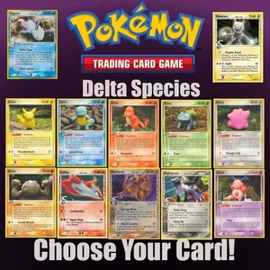 Juego de cartas coleccionables Pokémon Delta Species de colección ¡Elige tu carta! NM/LP - Imagen 1 de 370