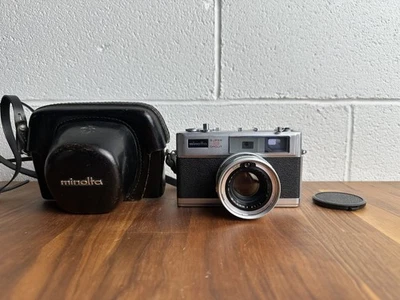 Minolta Hi-Matic 11 Super 3 Circuit 35mm Rangefinder Camera Rokkor PF F1.7 Lens - Bild 1 von 4