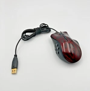 Razer Naga Hex Wraith Red Laser Gaming Mouse RZ01-0075 MMO MOBA Tested & Works - Bild 1 von 8