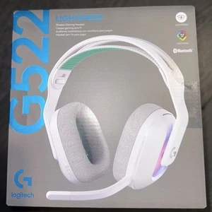 Logitech G522 LIGHTSPEED Wireless Gaming Headset PC/Mac/PS5 White 981-001517✅‼️ - Picture 1 of 8