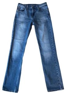 Levi's 511 Jeans Mens 32x31 Blue Tapered Leg Slim Fit Medium Wash Denim Stretch - Picture 1 of 10
