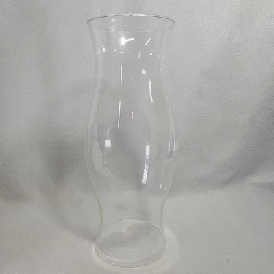 16 x 5.5 Colonial Williamsburg Style Glass Tall Hurricane Candle Shades - Image 1 of 3