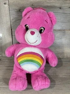 Care Bears 14 Zoll Cheer Bear Stofftier Plüsch 2016 Diese Figuren aus Cleveland - Bild 1 von 6