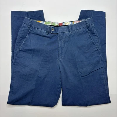 Pantalones Hiltl Hombre 32x31 Azul Chino The Ultimate Pantalones Foto 1 de 4