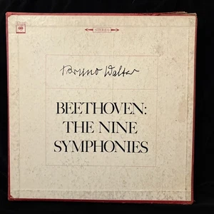 BEETHOVEN Symphonies Complete - BRUNO WALTER - COLUMBIA 2EYE ST 7LP BOX - Imagen 1 de 24
