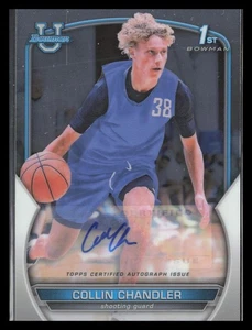 2022-23 Bowman University Chrome Prospect Auto 1st #2 Collin Chandler Kentucky - Picture 1 of 2