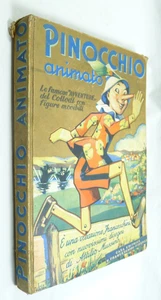 COLLODI PINOCCHIO ANIMATO MUSSINO FRANCESCHINI LIBRO BAMBINI FIABA FAVOLA 1948 - Foto 1 di 5
