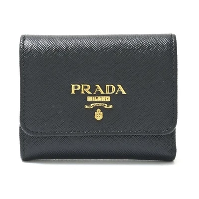 PRADA Saffiano multicolor wallet 1MH043 ZLP F061H compact wallet Saffiano leathe - Image 1 of 4