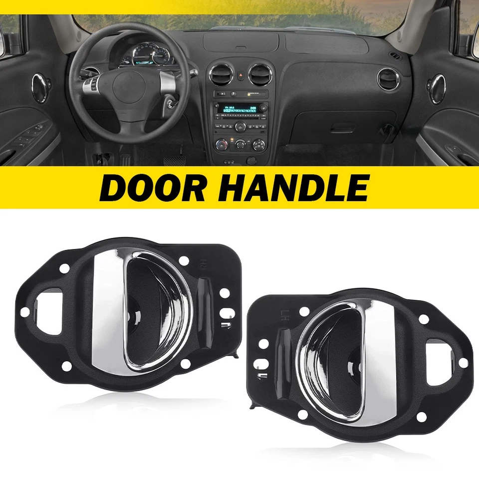 Interior Door Left&Right Handle For 2006-2011 2007 2008 2009 2010 Chevrolet HHR - Image 1 of 4