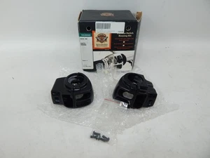 Nuevo kit de carcasa de interruptor OEM Harley Davidson negro izquierdo derecho 70228-96C - Imagen 1 de 6