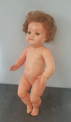 poupée Convert modèle Minou ( début années 1960' ) rare poupon bébé Taille 40 cm - Photo 1/4