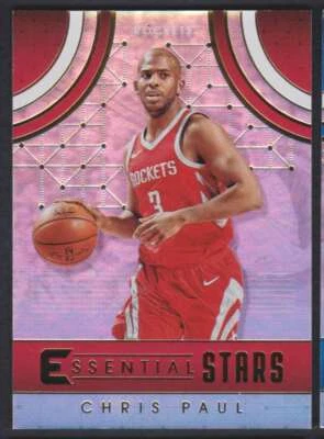2017-18 PANINI ESSENTIALS STARS CHRIS PAUL HOUSTON ROCKETS #ES-7 INSERT - Image 1 of 2