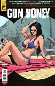 Gun Honey #1 Ang Hor Kheng Variant Optioned 1st - NM or Better - Afbeelding 1 van 2