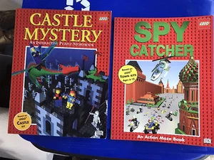 Lego Mystery Castle and Spy Catcher Paperback Books - Picture 1 of 2