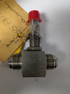 Cox AN-10 Flowmeter 1 to 15gpm, 5/8 tube size - Picture 1 of 2