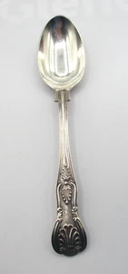 KINGS STERLING SILVER ~ CARRS OF ENGLAND 7 1/8" OVAL SOUP SPOON - Picture 1 of 5