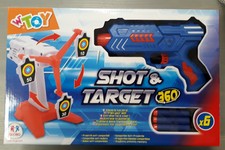 PISTOLA CON BERSAGLIO E PROIETTILI SOFFICI