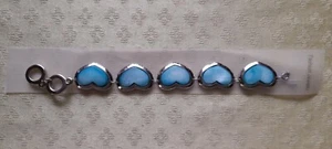 Fashion Jewerly Armband im antiken Stil Blaue Perlen - Picture 1 of 2