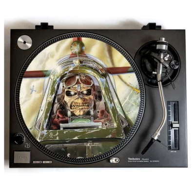 IRON MAIDEN Turntable Slipmat for Vinyl Records 12" DJ Slip Mat heavy metal - Image 1 of 2