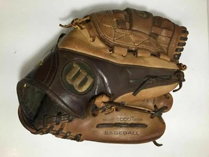 Used Wilson A1K Baseball Glove Ecco Leather Carson Tan / Brown 12" A1K-O ASO RHT - Picture 1 of 5