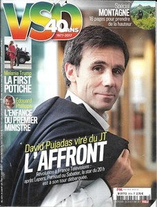 VSD n°2074 24/05/2017 David Pujadas/ Melania Trump/ Edouard Philippe/ Montagne - Imagen 1 de 1