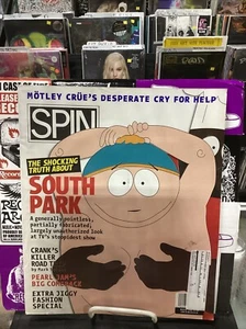 SPIN MAGAZINE - MARCH 1998 - SOUTH PARK, MÖTLEY CRÜE, PEARL JAM - Imagen 1 de 3