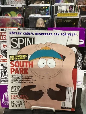 SPIN MAGAZINE - MARCH 1998 - SOUTH PARK, MÖTLEY CRÜE, PEARL JAM - Image 1 of 3
