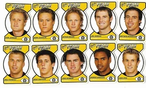 2005 Select Tradition RICHMOND Footy Faces Team Set - Picture 1 of 1