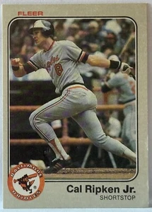 1983 Fleer #70 Cal Ripken Jr    M22 - Picture 1 of 1