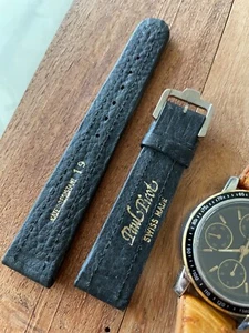 Genuine Paul Picot NEW Vintage Leather Watch Strap (19mm) and buckle - Picture 1 of 5