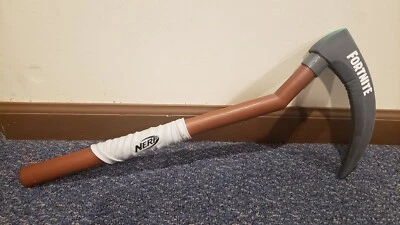 Nerf Fortnite 23" Scythe Pickaxe Foam Plastic Role Play Toy Hasbro YB6 - Image 1 of 4