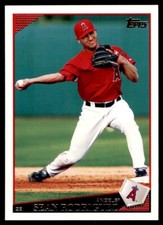 2009 TOPPS #244 SEAN RODRIGUEZ ANAHEIM ANGELS