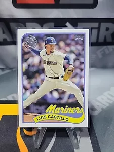 2024 Topps Series 2 - 89B2-13 Luis Castillo, Seattle Mariners - Picture 1 of 2