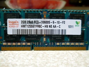 Hynix PC RAM 2GB 2Rx8 PC3 10600S - Bild 1 von 1