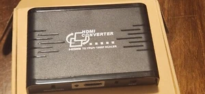HDMI CONVERTER HDMI TO YPbPr 1080P SCALER Complete With POWER CORD INCLUDED - Picture 1 of 3