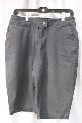 Pantalones cortos informales negros para mujer J. Jill talla 6 Foto 1 de 3