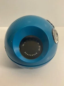 Vintage Panasonic Panapet R-70 Blue Radio Tested & Works May Need Serviced - Picture 1 of 11