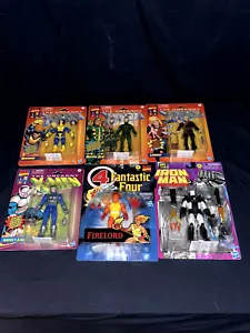 MARVEL LEGENDS WAR MACHINE AVALANCHE FIRELORD WOLVERINE LONGSHOT MULTIPLE MAN X6 - Bild 1 von 8