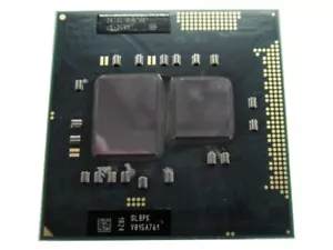 INTEL CORE I3-350M 2.26GHZ G1 (RPGA988A) 2-CORE LAPTOP CPU PROCESSOR SLBPK - Picture 1 of 2