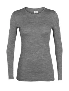 Womens 200 100% Merino Wool Long Sleeve Crew Slim Fit Base Layer Ozwbl001 - Picture 1 of 17