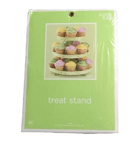 Wilton for Target Retro Paper Treat Stand Lime Green c. 2011 New Deadstock - Picture 1 of 15