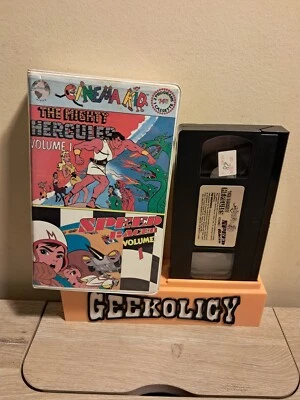 The Mighty Hercules / Speed Racer Vol. 1 VHS (1985 Continental Video) Cinema Kid - Image 1 of 4