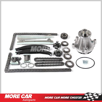 Kit de cadena de distribución juego de bomba de agua apto para Lincoln Navigator Base 2002-2004 5,4 L V8 Foto 1 de 4