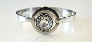 SILBER ARMREIF ° 925 ° Silberschmuck ° BERGKRISTALL ° Skandinavisches Design ° - Bild 1 von 10