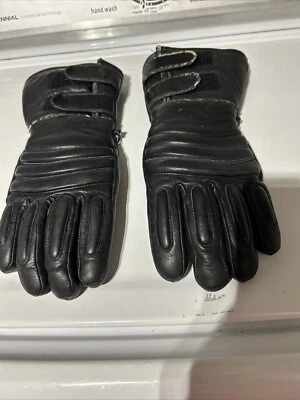Guantes de Turismo Guantelete Motocicleta CUERO Forrados Clima Cálido Fresco Para Hombres Pequeños Foto 1 de 4